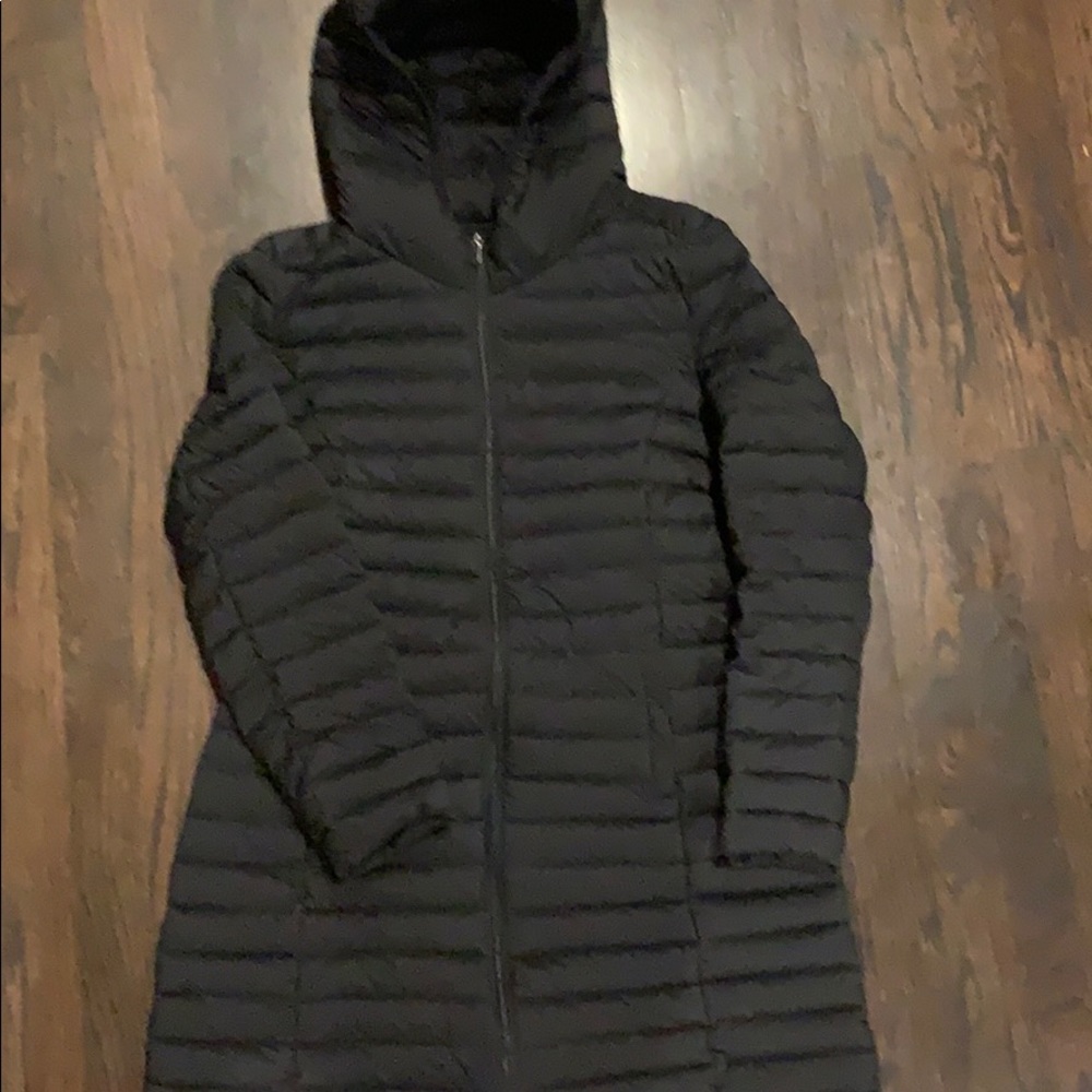 Lenecru Down Hooded Puffed Jacket - image 1